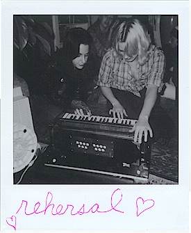 playing the harmonium!